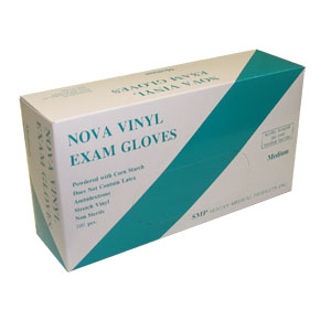 Nova Powdered Vinyl Exam Gloves Nova Powdered Vinyl Exam Gloves